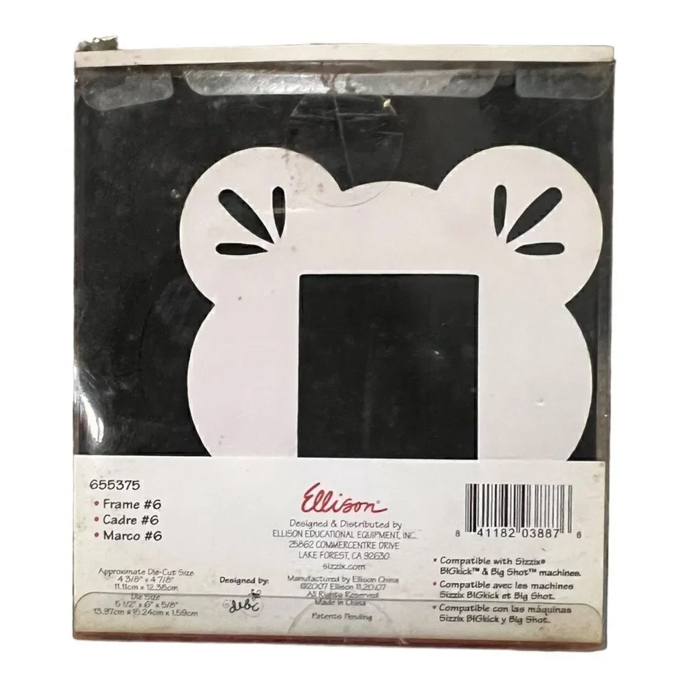 Sizzix Bigz Die - Frame #6 Model #655375 by Debi Adams New